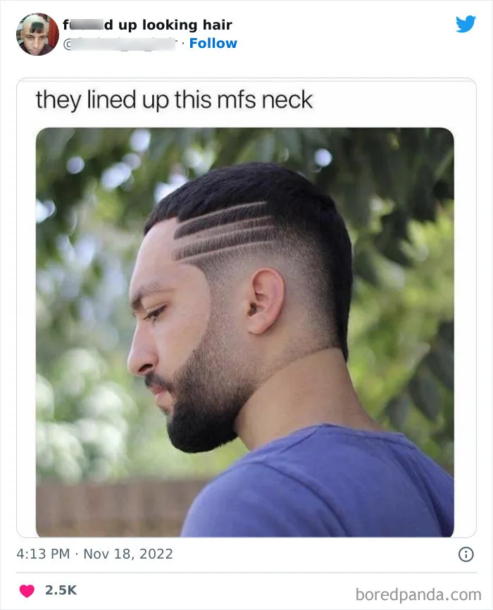 This Twitter Page Shares Photos Of ‘Effed Up Looking Hair’, And Here Are 40 Of The Most Hilarious Pics