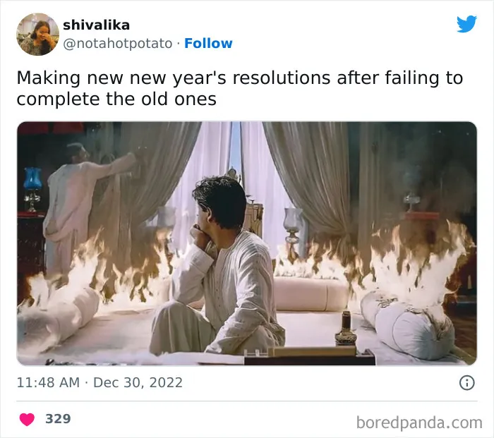 115 Comical Tweets Making Fun Of New Year’s Resolutions