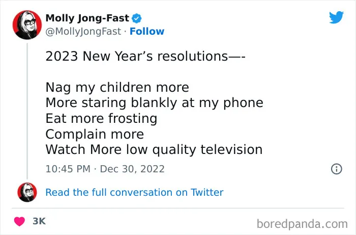 115 Comical Tweets Making Fun Of New Year’s Resolutions