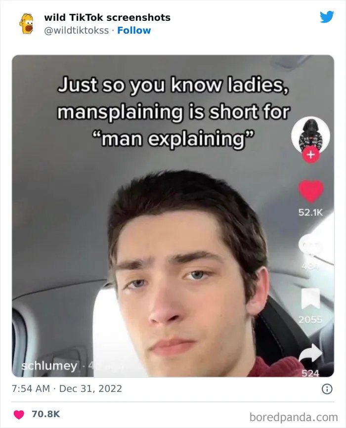 35 Unbelievable Posts On The ‘Wild TikTok Screenshots’ Twitter Page To Make You Question Everything (New Pics)