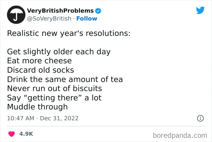 115 Comical Tweets Making Fun Of New Year’s Resolutions