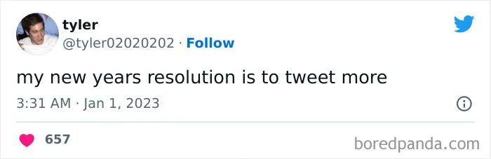 115 Comical Tweets Making Fun Of New Year’s Resolutions