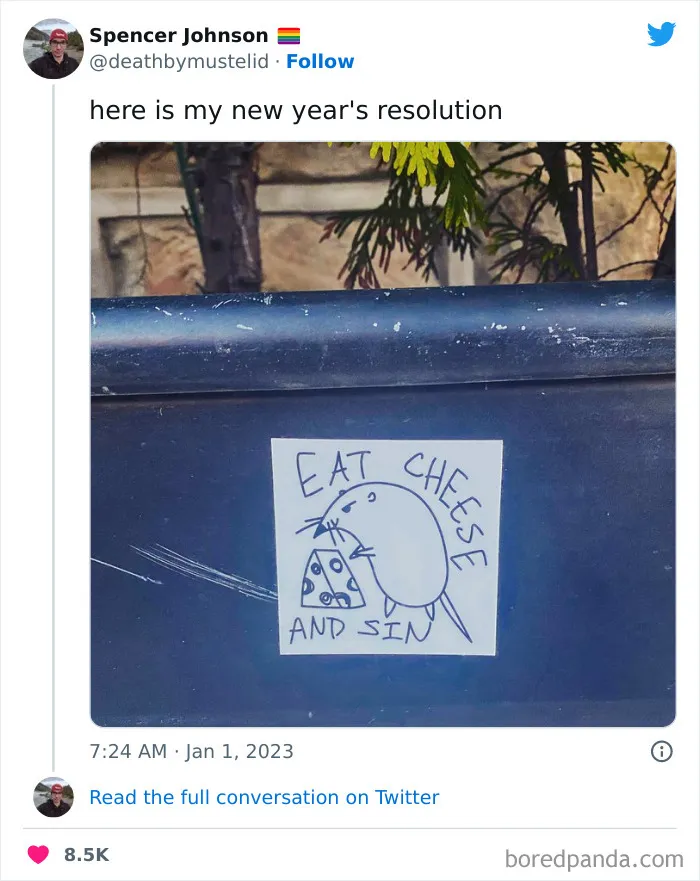 115 Comical Tweets Making Fun Of New Year’s Resolutions