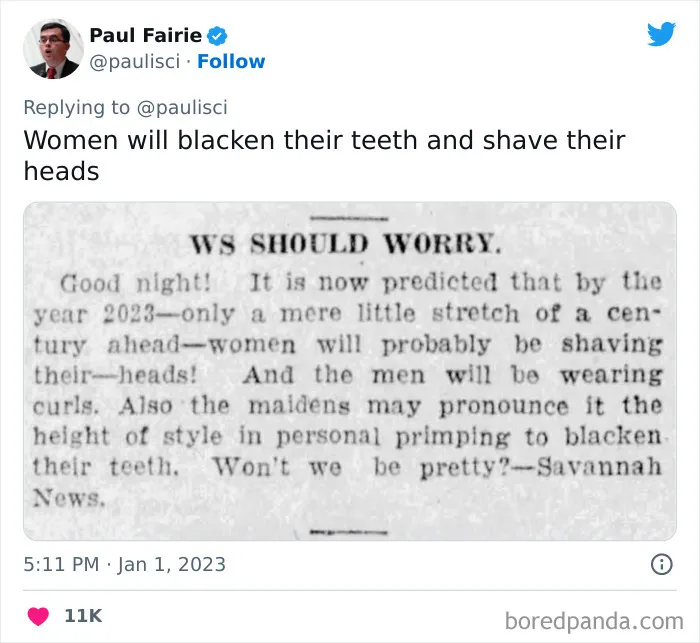 17 Predictions For 2023 People Had 100 Years Ago