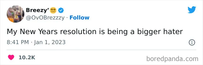 115 Comical Tweets Making Fun Of New Year’s Resolutions