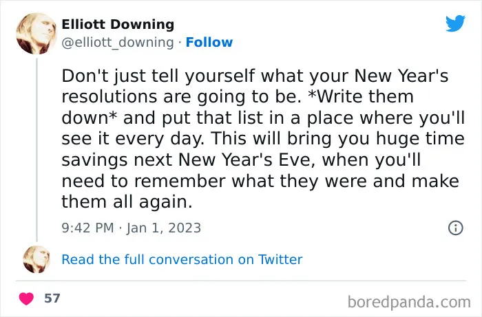 115 Comical Tweets Making Fun Of New Year’s Resolutions