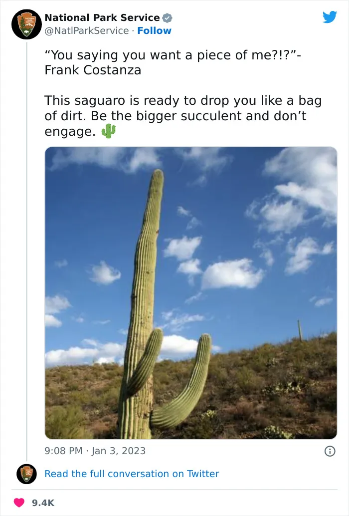 National Park Service Hired The Perfect Social Media Person As Their Tweets Are Hilarious So Here Are 34 Of The Best Ones