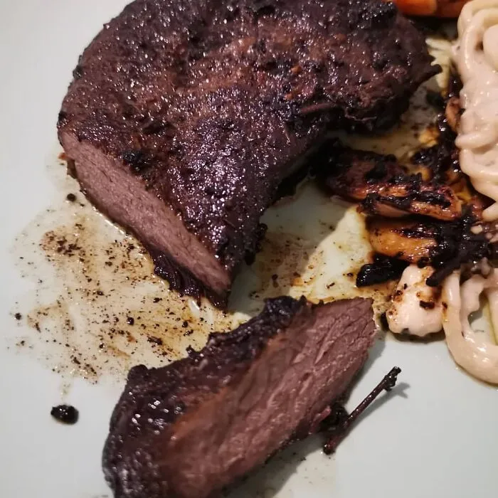 Fillet Steak Cooked Well Done