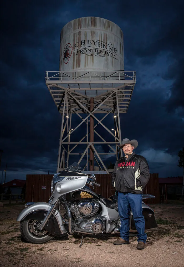 I Photographed Local Cheyenne Bikers For Free, And Here Are 40 Of My Best Photos