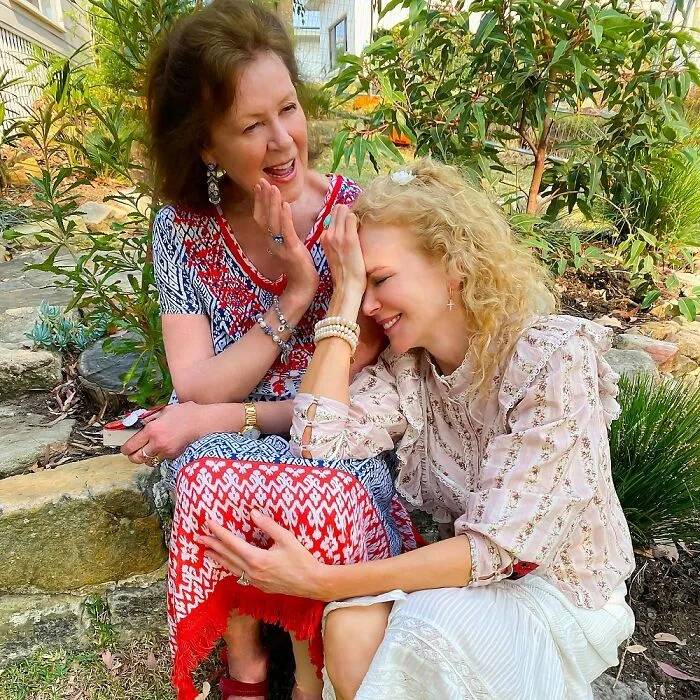 Nicole Kidman And Her Mother Janelle Kidman