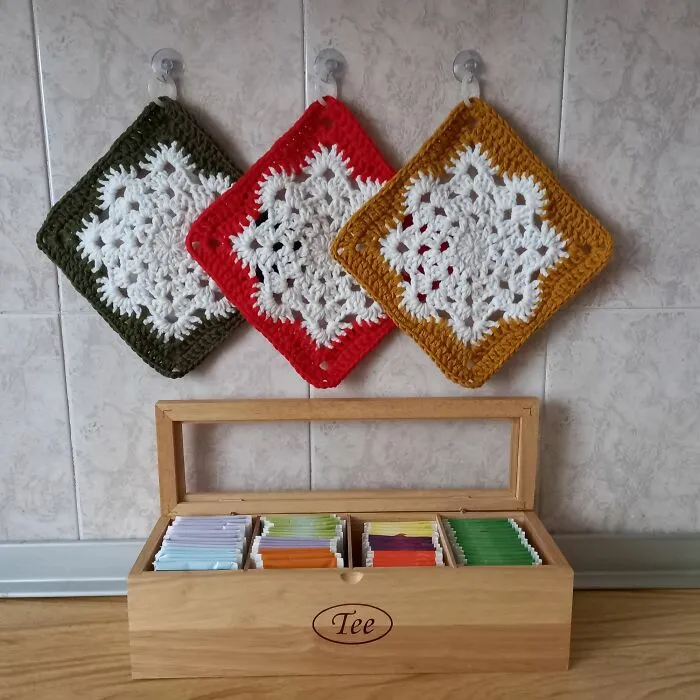 Crochet Pattern Hot Pad