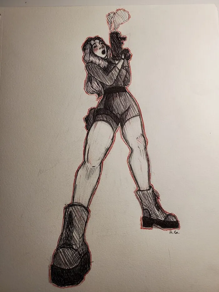 Not My Favorite, But I Like How It Turned Out. I'm Working On Perspective. :)