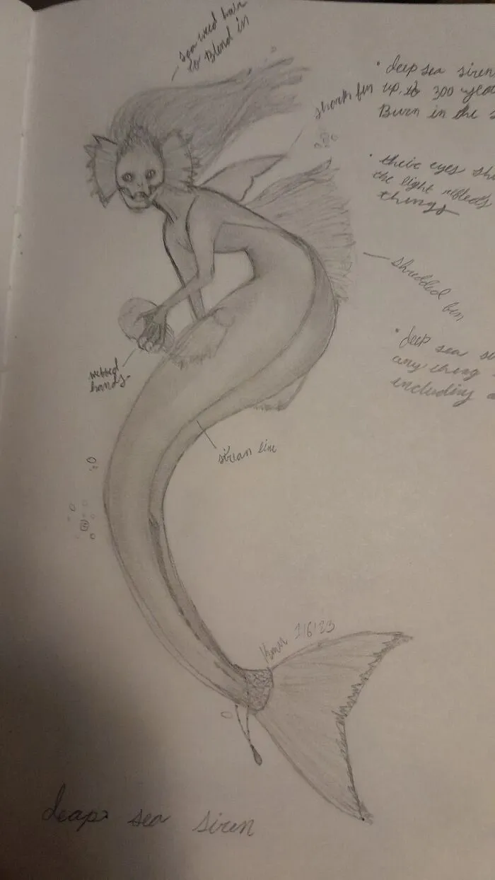 A Siren Doodle I Did