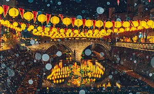 My 15 Images Of Nagasaki Lantern Festival In Snow, Which Is A Rare Occurrence