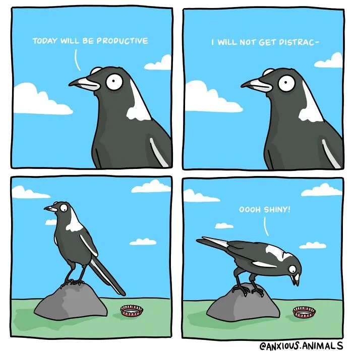 30 “Anxious Animals” Comics That Perfectly Sum Up The Struggle Of Anxious Thoughts (New Pics)