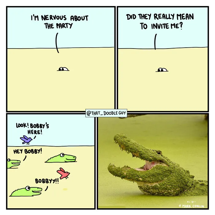 What I Think Happened Before These Popular Animal Pics Were Snapped (30 New Comics)
