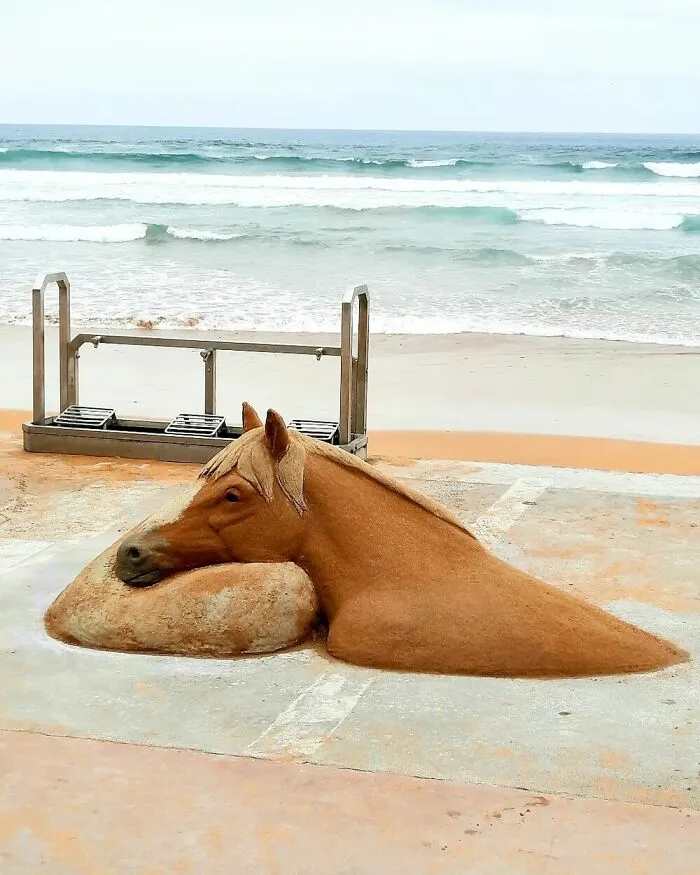 27 Unbelievable Sand Sculptures By This Artist That Might Make You Do A Double Take (New Pics)