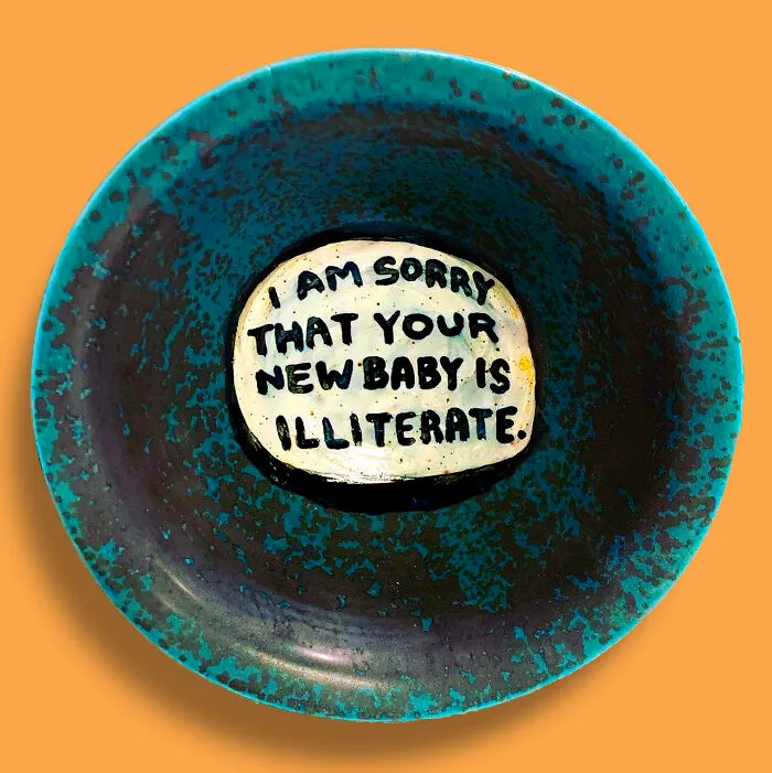 My 40 Ceramics Pieces With An Attitude That I Upcycled From Unwanted Dishes