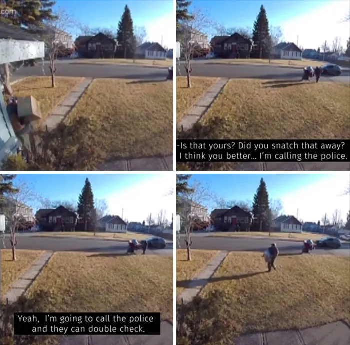 Package Theft Failed