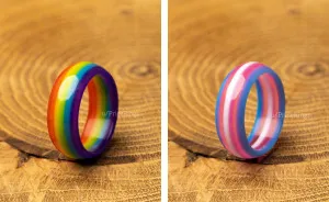 I Manually Make These Pride-Themed Rings (10 Pics)