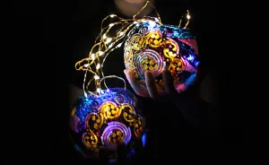 I Paint Glass Candle Holders To Look Like Galaxies (8 Pics)
