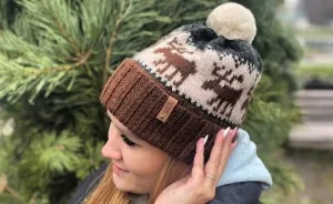 Jacquard Warm Knitted Handmade Hats (15 Pics)