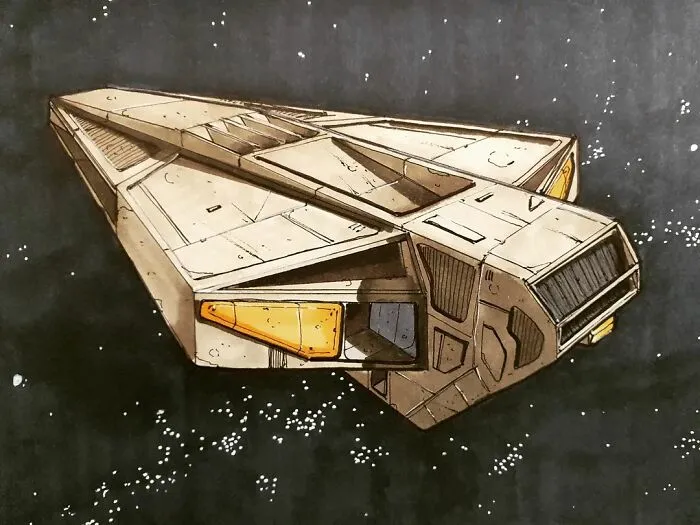 I Am Passionate About Retro-Futurism, Here Are My 30 Sketches Of The Nostalgic Future