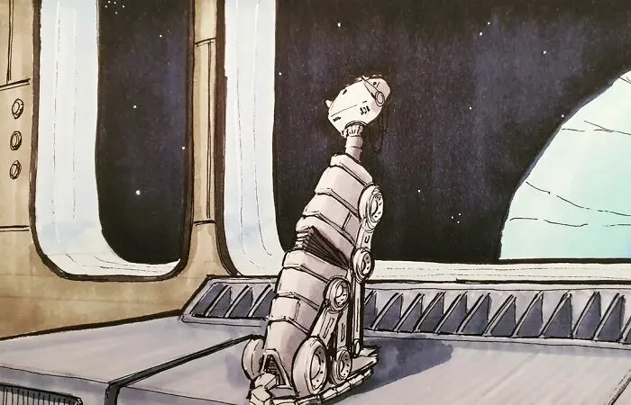 I Am Passionate About Retro-Futurism, Here Are My 30 Sketches Of The Nostalgic Future