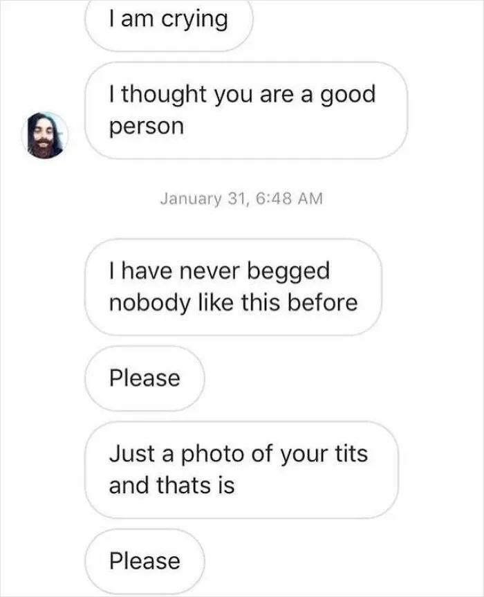 I Thought You Were A Good Person