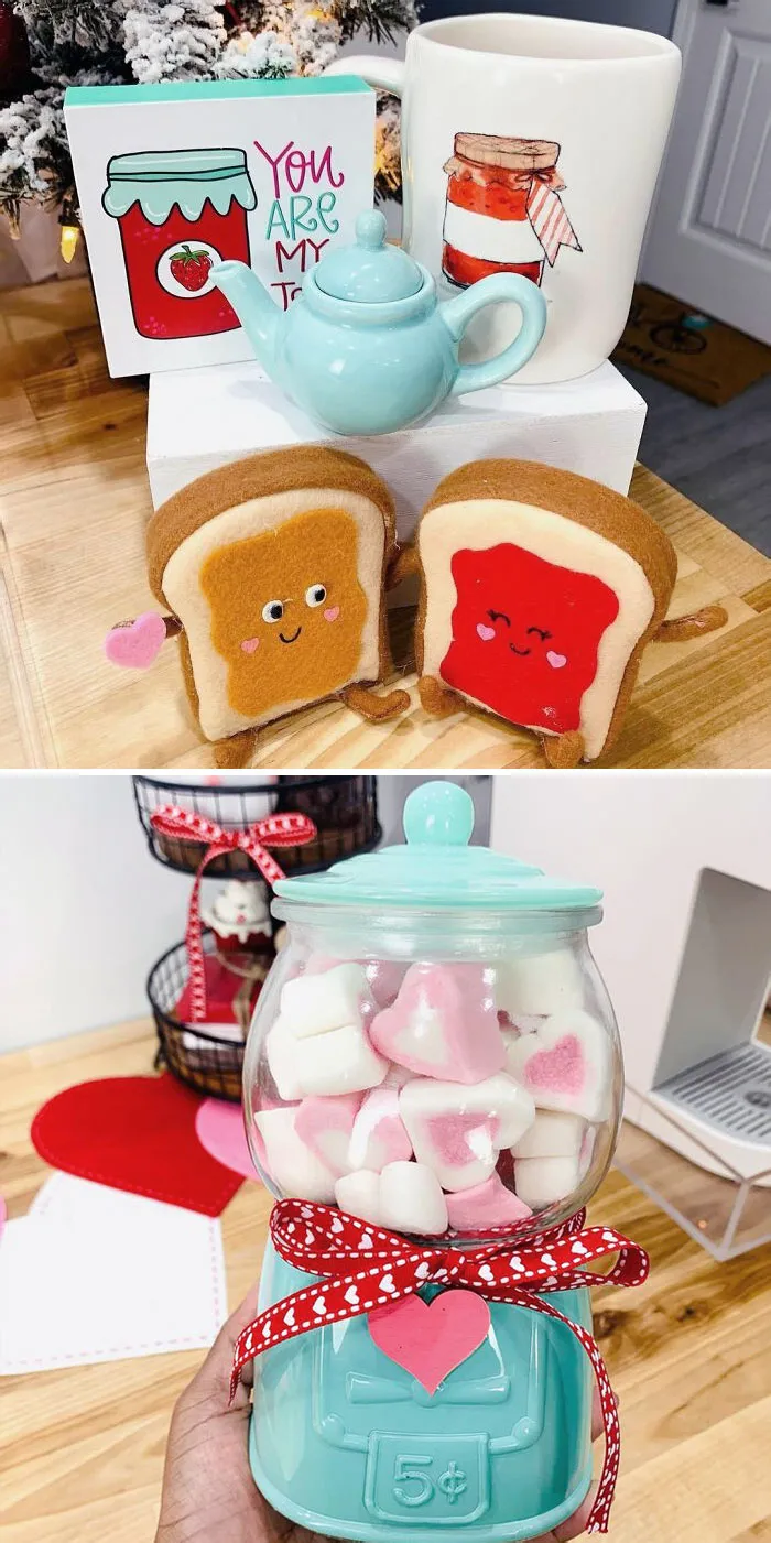 This Blue Added A Much Needed Pop To My Valentine's Decorations. Love It