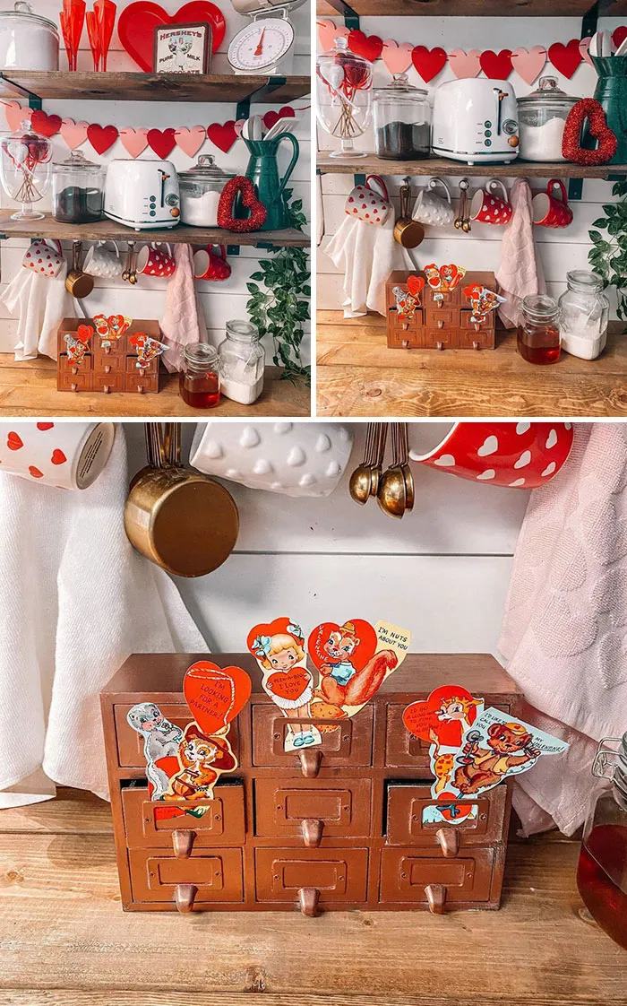 Valentine's Decor. How Cute Are These Vintage Valentine's Cards?