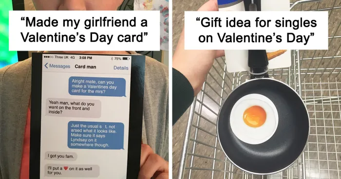 50 People Who Made Someone Laugh On Valentine's Day With Their Gifts (New Pics)