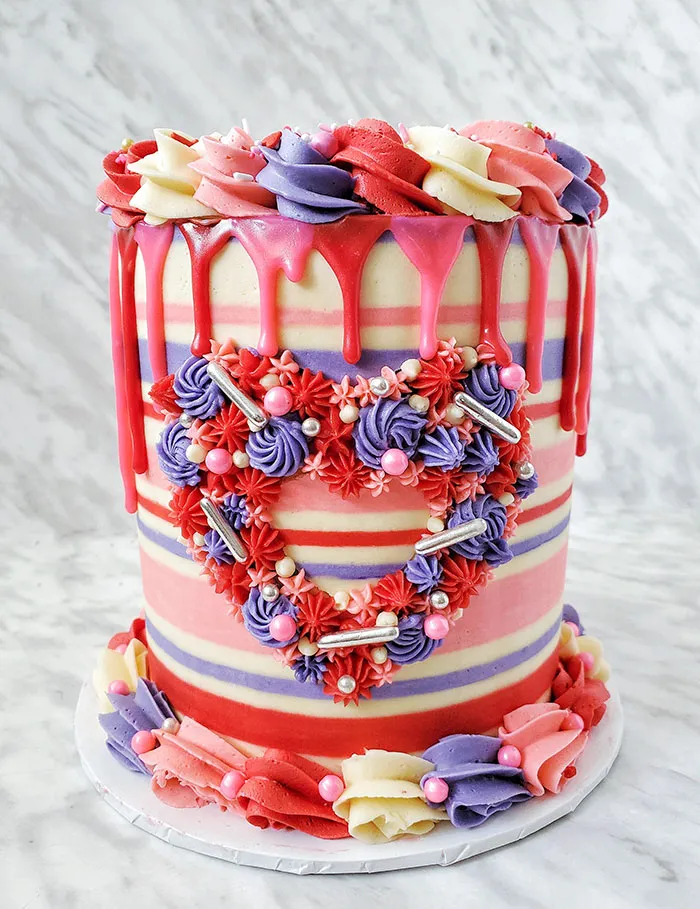 I Made A Cake For Valentine's Day