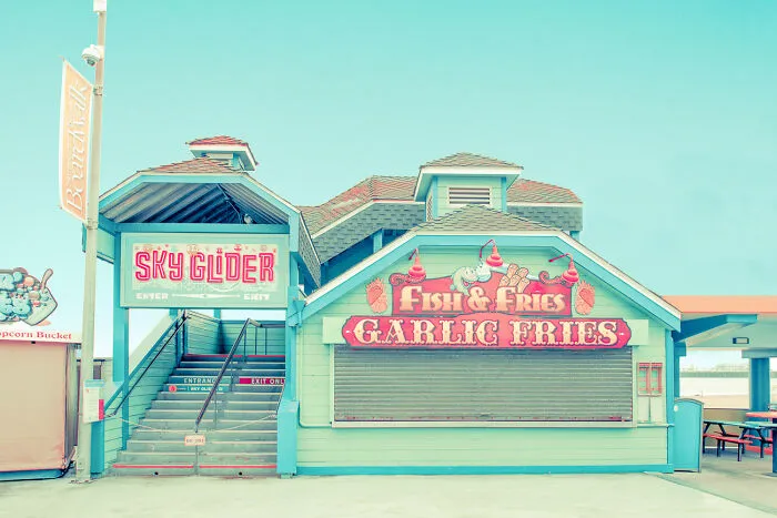 I Used Dreamy Colors To Capture California's Oldest Amusement Park