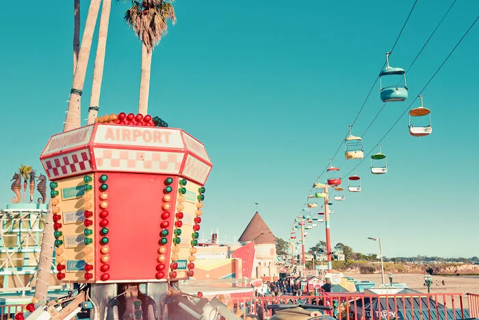 I Used Dreamy Colors To Capture California's Oldest Amusement Park