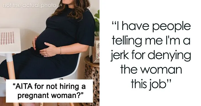 "The Decision Is Perfectly Legal": HR Rejects Candidate Because She's 7 Months Pregnant