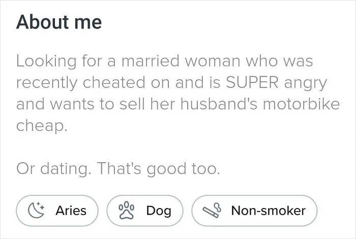 Either Way Would Work, I'm Not Picky