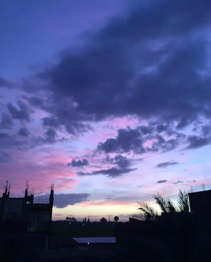 The Colorful Sunset (I Captured It From Our Balcony)