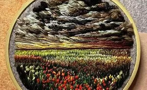 I Am A Textile Artist And I Create Tonal Impressionism Embroideries (14 Pics)