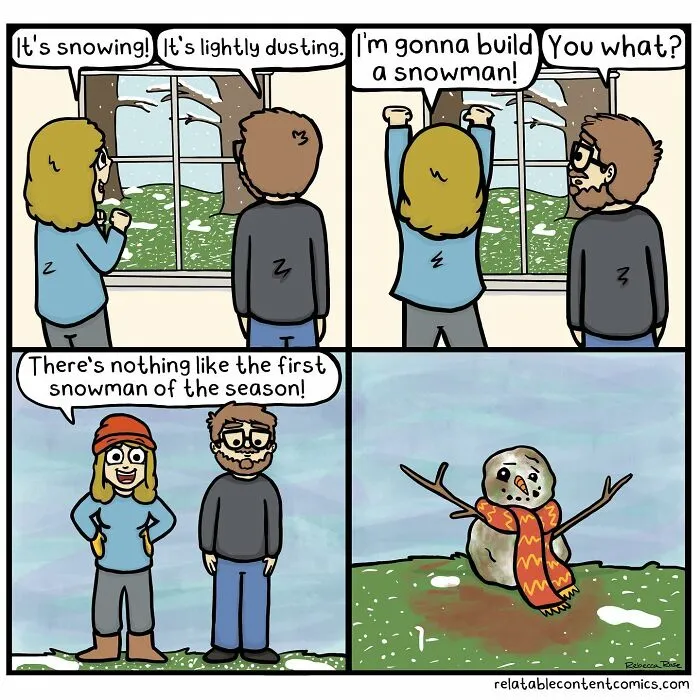 50 Funny And Cute Comics Inspired By The Artist's Life With Her Boyfriend And 3 Cats