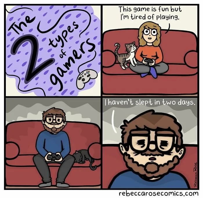 50 Funny And Cute Comics Inspired By The Artist's Life With Her Boyfriend And 3 Cats