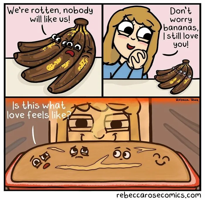 50 Funny And Cute Comics Inspired By The Artist's Life With Her Boyfriend And 3 Cats