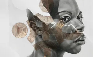 10 Stunning Portraits Pieced Together With Intricate Copper Thread Stitching By Mariana San Martin