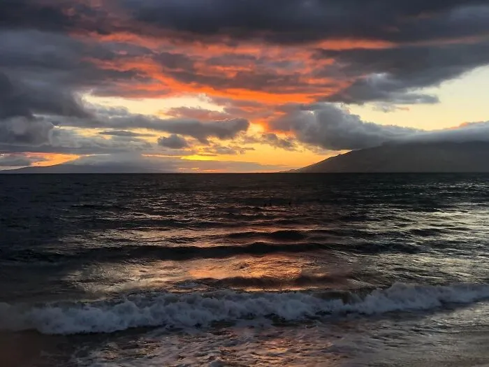 On A Beach On Maui!