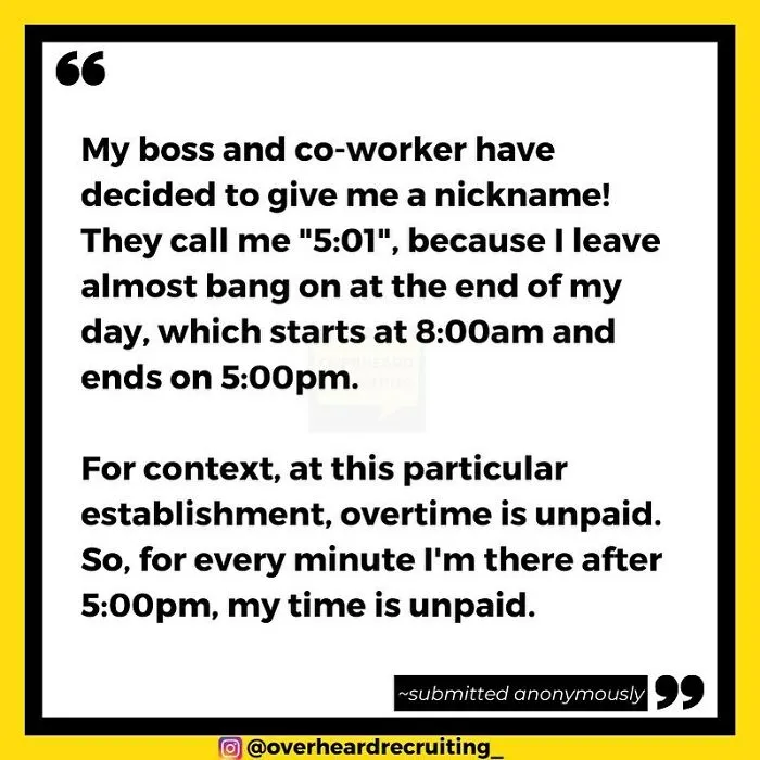 30 Hilarious Things That People Overheard And Saw At Workplaces And Decided Were Too Good Not To Share