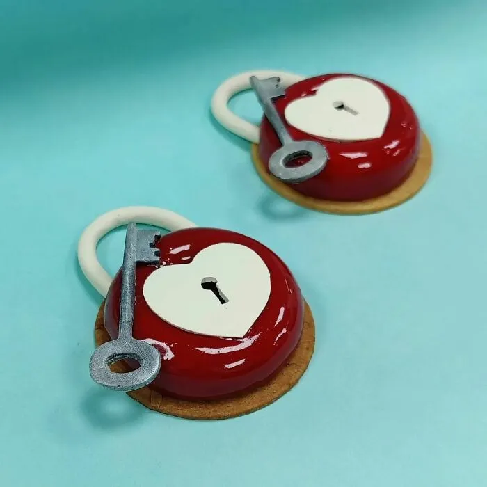 Valentine's Love Lock. Valentine's Day Special Creations