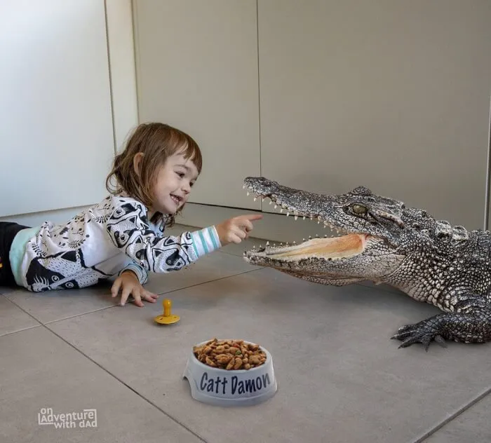 This Cool Dad Scares The Hell Out Of Mom By Sending Photoshopped Photos Of Their Kids (10 Pics)
