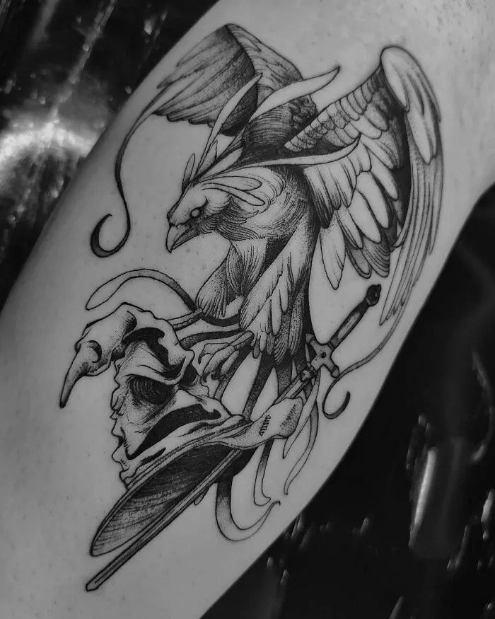 Fawkes Tattoo