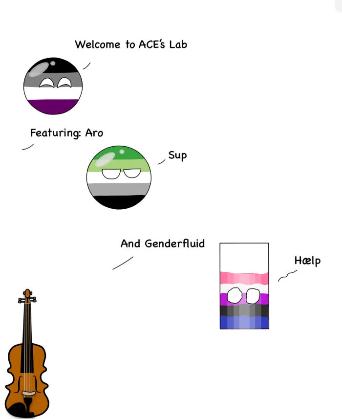 It Took Me A Very Long Time To Draw The Viola At The Bottom. I Also Wanted To Try Experimenting With Lballt Style Comics