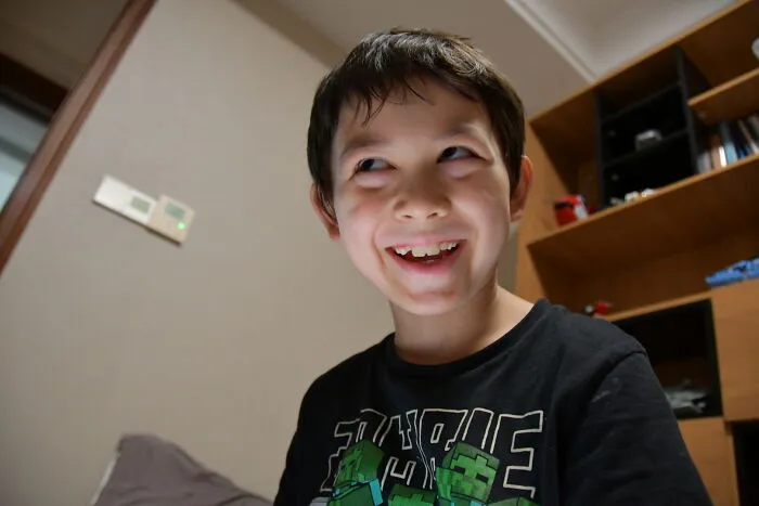 Me Doing A Stupid Face For The Camera At 8 Years Old